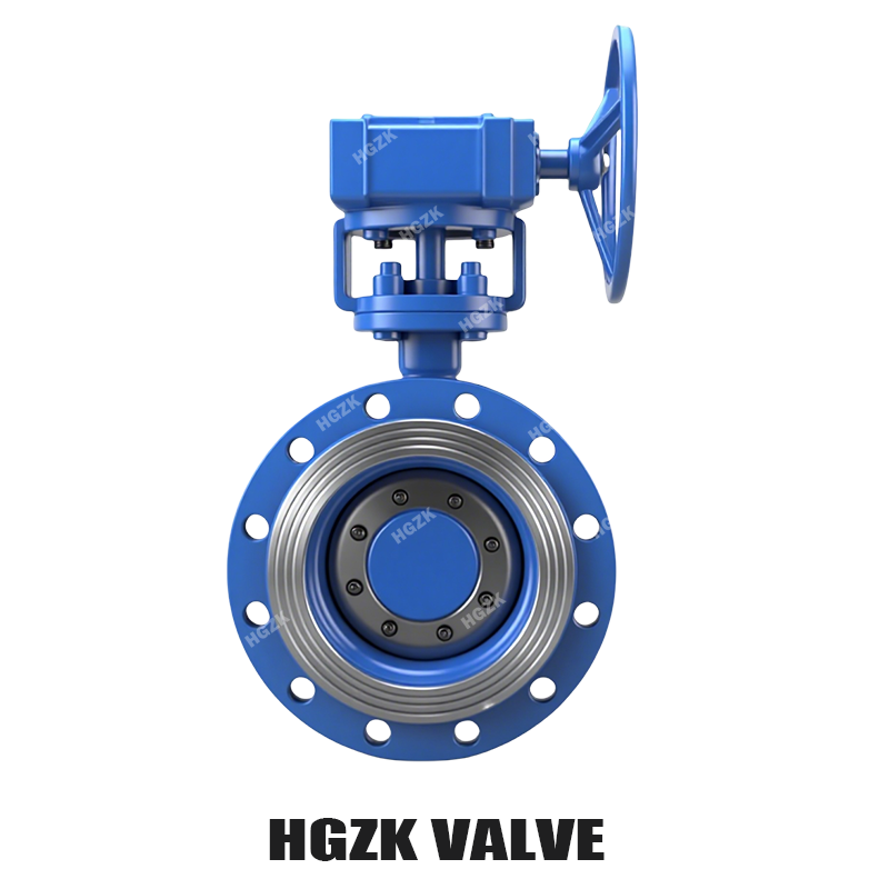 D343H-16C Flange Type Hard Seal Cast Steel Butterfly Valve