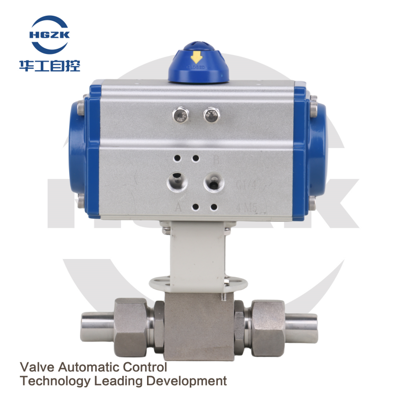 PQV-4PPL Pneumatic High Pressure Ball Valve