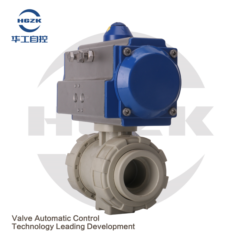 PQV Pneumatic PPH Ball Valve