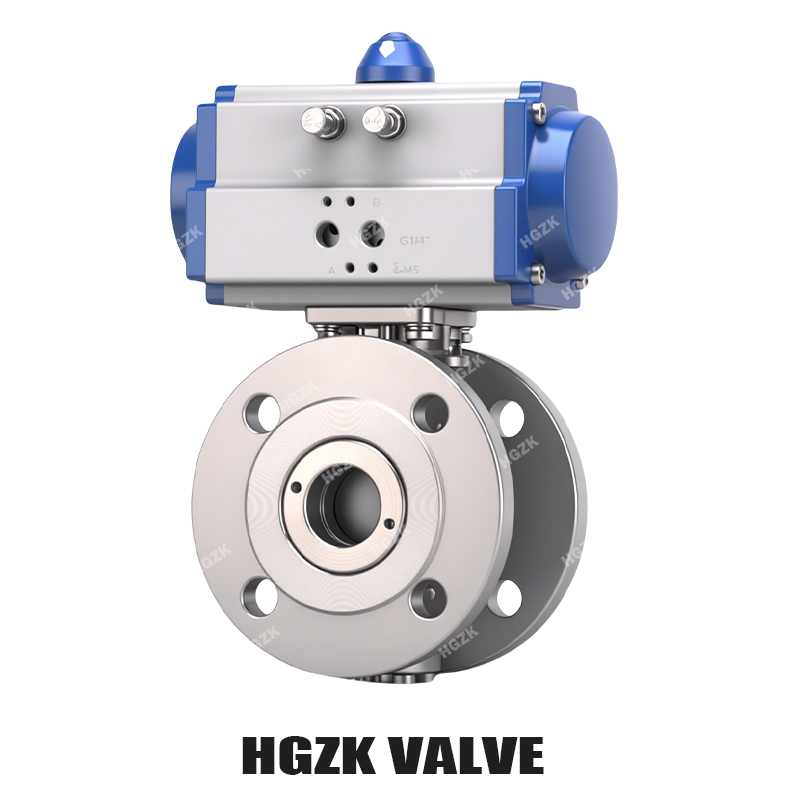 PQV-2PPH Pneumatic Italian-style Ultra-thin Ball Valve