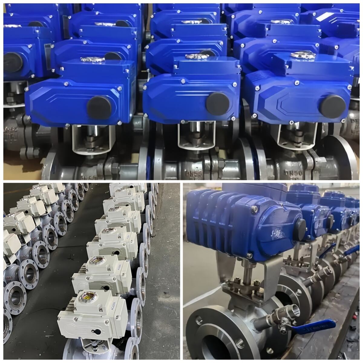 EQV-2PPF Electric Flange Ball Valve