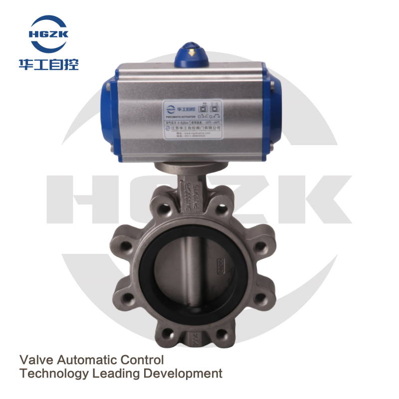 PDV-7QQX ANSI Pneumatic Lug Type Marine Butterfly Valve
