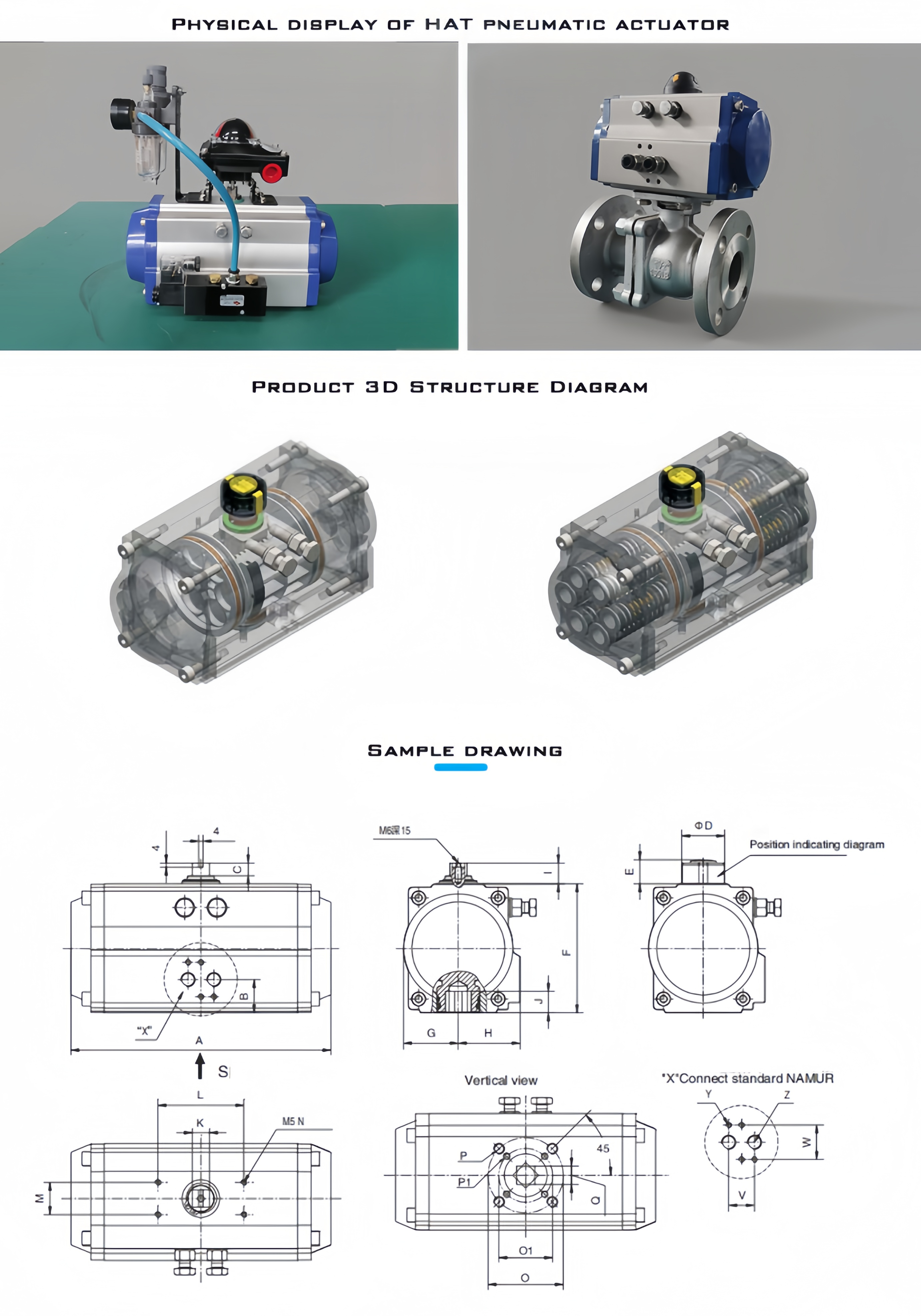 HAT Pneumatic Actuator
