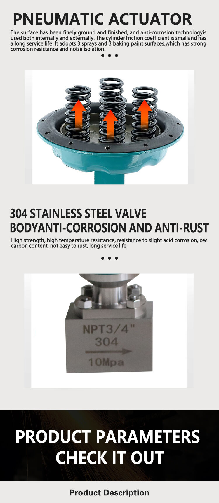 Pneumatic Small Flow Control Valve Miniature High Precision Threaded Needle Water Reverse Osmosis Control Valve